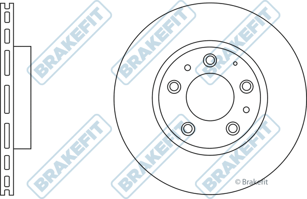 Disque de frein APEC SDK6543