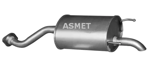 Silencieux arrière ASMET 13.016