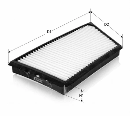 Filtre, air de l'habitacle TECNECO FILTERS CK9071