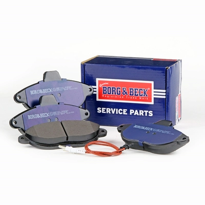 Kit de plaquettes de frein, frein à disque BORG & BECK BBP1461
