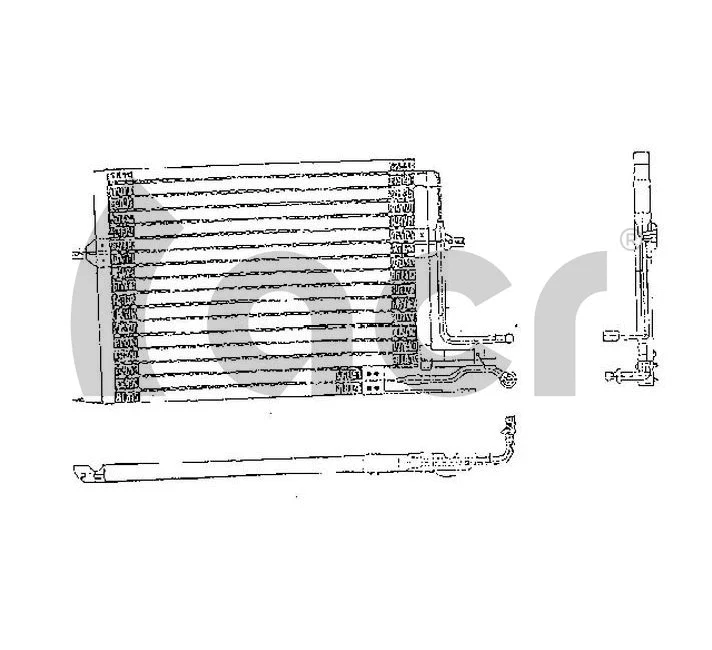 Condenseur, climatisation ACR 300056