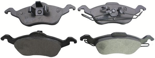 Kit de plaquettes de frein, frein à disque DENCKERMANN B110218