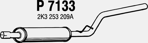 Silencieux central VEGAZ GmbH VS-485