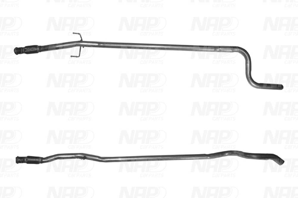 Tuyau d'échappement NAP carPARTS CAC10585