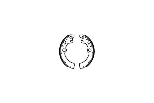 Jeu de mâchoires de frein E.T.F. 09-0597