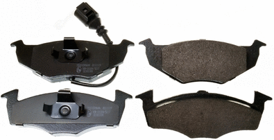 Kit de plaquettes de frein, frein à disque DENCKERMANN B111119