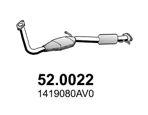 Catalyseur ASSO 52.0022