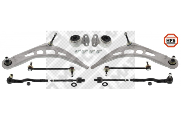 Jeu de bras, suspension de roue MAPCO 53676/2HPS