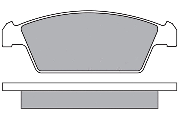 Kit de plaquettes de frein, frein à disque AISIN ASN-3000