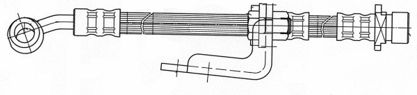Flexible de frein CEF 511888