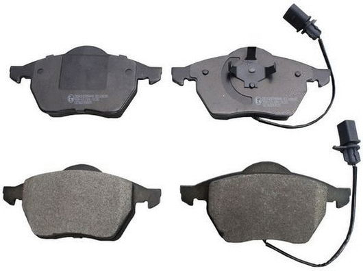 Kit de plaquettes de frein, frein à disque DENCKERMANN B110839