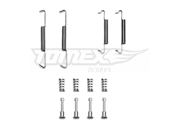 Kit d'accessoires, mâchoire de frein TOMEX Brakes TX 41-60