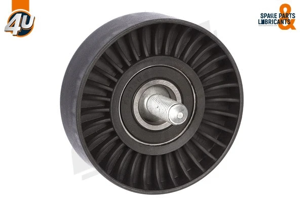 Poulie renvoi/transmission, courroie trapézoïdale à nervures 4U Autoparts 14877PU