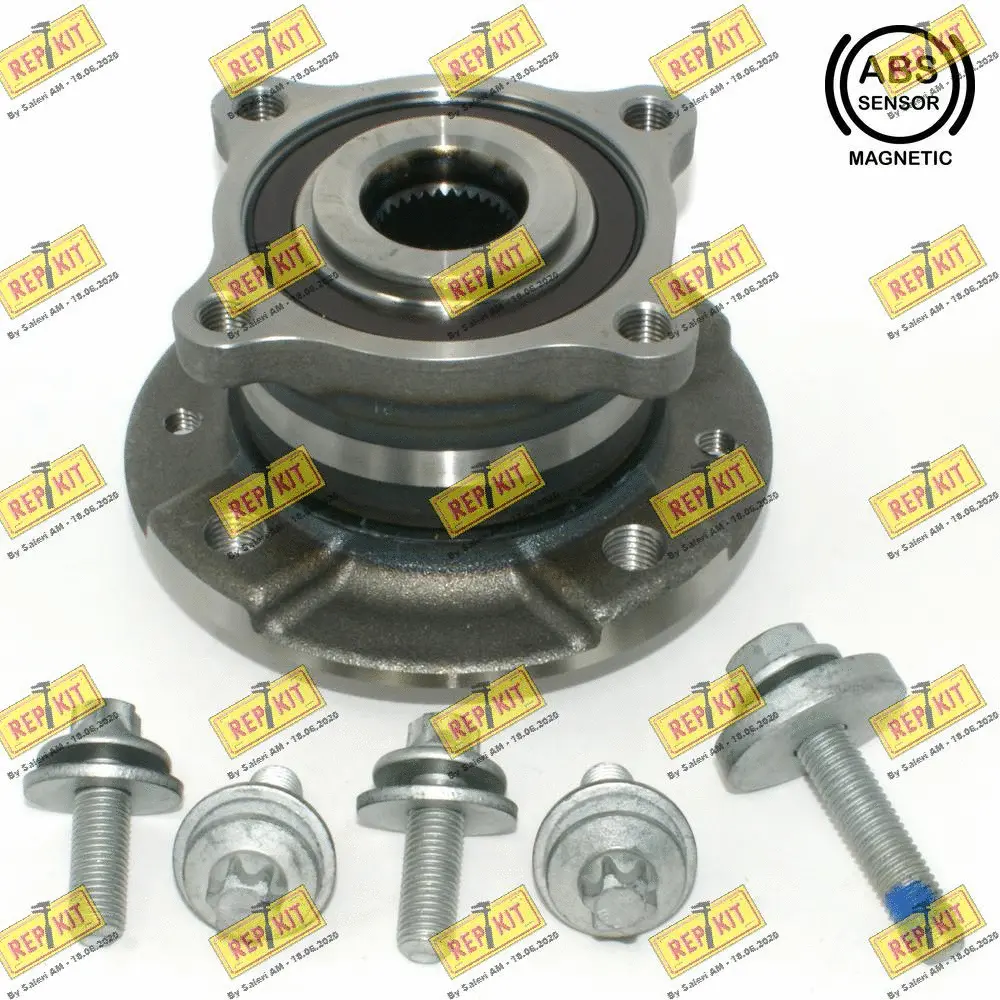 Kit de roulements de roue REPKIT RKB2867