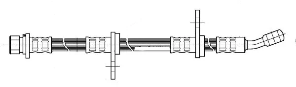 Flexible de frein CEF 511884