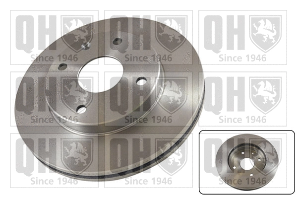Disque de frein QUINTON HAZELL BDC5352