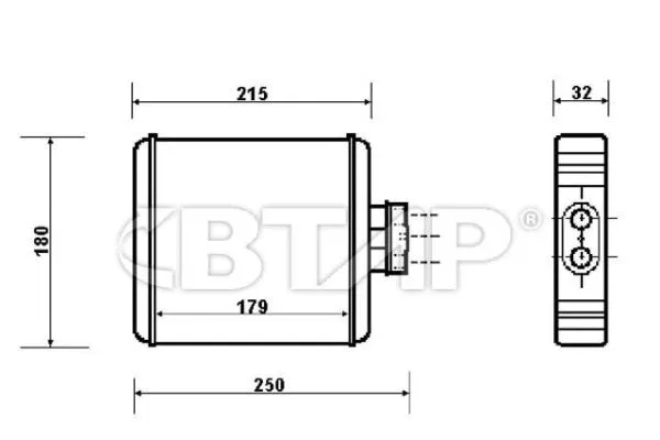 Système de chauffage BTAP BVC814-003