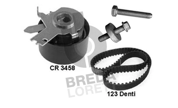 Kit de courroie crantée BREDA LORETT KCD0578