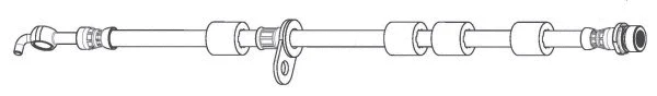 Flexible de frein CEF 514946