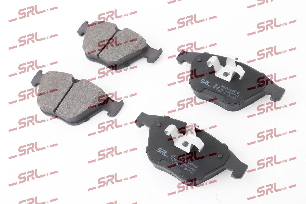 Kit de plaquettes de frein, frein à disque SRLine S70-0587