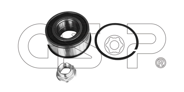 Kit de roulements de roue GSP-BR GK3492