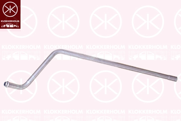 Tuyau d'échappement KLOKKERHOLM 55018651