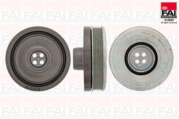 Poulie, vilebrequin FAI AutoParts FVD1187