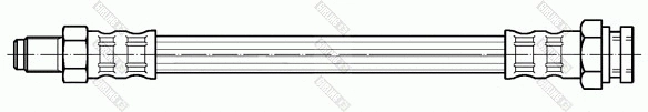 Flexible de frein GIRLING 9002323