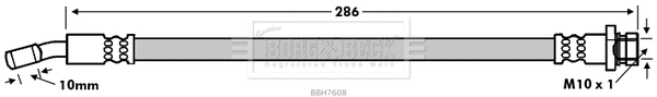 Flexible de frein BORG & BECK BBH7608