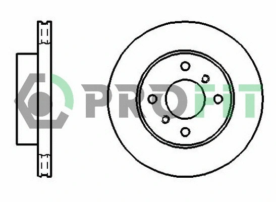 Disque de frein PROFIT 5010-0260