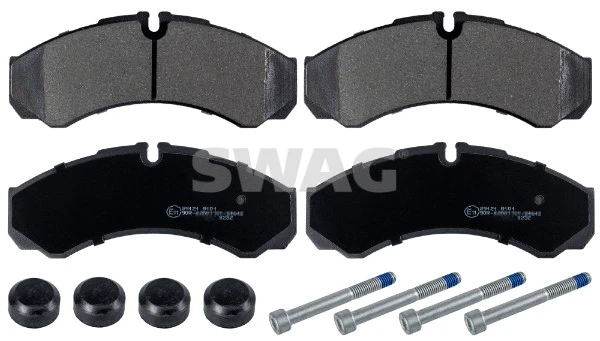 Kit de plaquettes de frein, frein à disque SWAG 33 10 7548