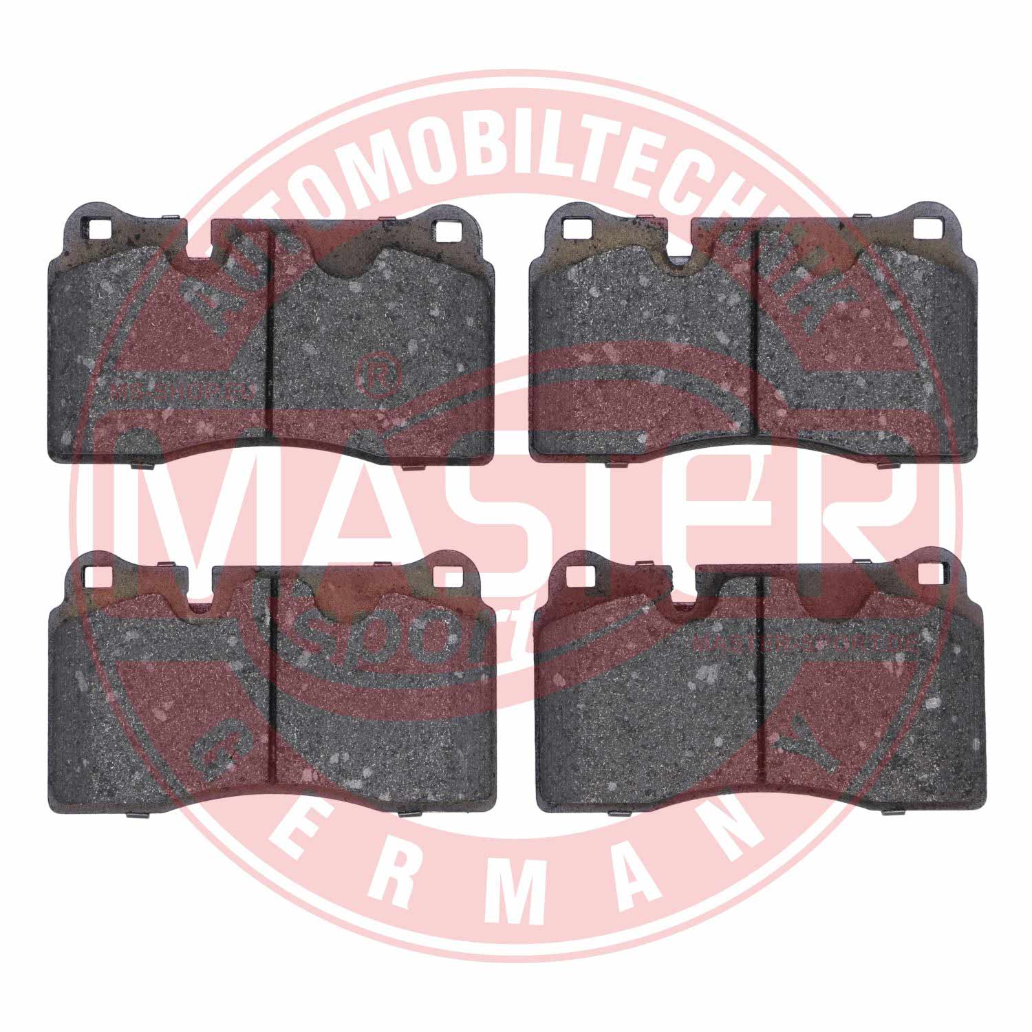 Kit de plaquettes de frein, frein à disque MASTER-SPORT GERMANY 13046048332N-SET-MS