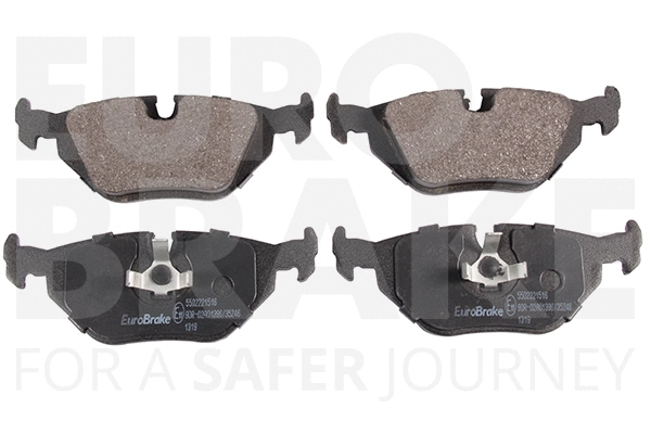 Kit de plaquettes de frein, frein à disque EUROBRAKE 5502221516