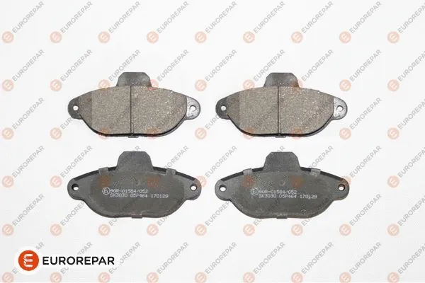 Kit de plaquettes de frein, frein à disque EUROREPAR 1639377580