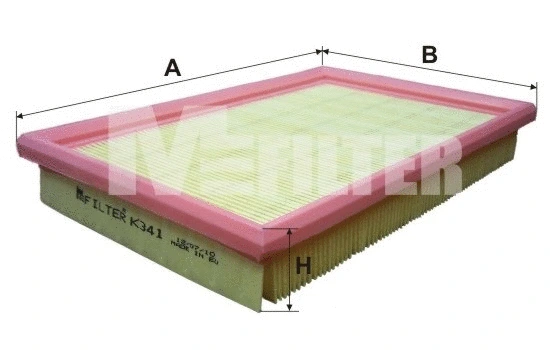 Filtre à air MFILTER K 341