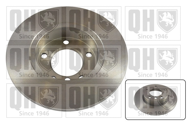 Disque de frein QUINTON HAZELL BDC3803