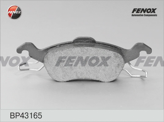 Kit de plaquettes de frein, frein à disque FENOX BP43165