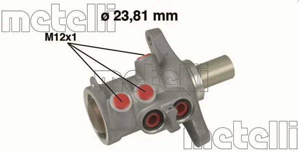 Maître-cylindre de frein METELLI 05-0638