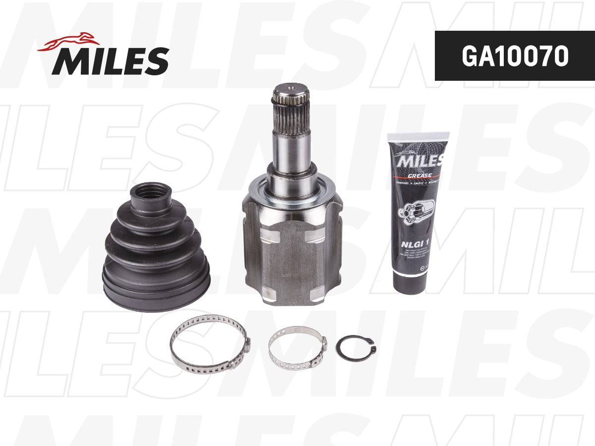 Jeu de joints, arbre de transmission MILES GA10070