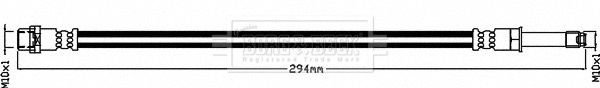 Flexible de frein BORG & BECK BBH8462