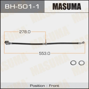 Flexible de frein MASUMA BH-501-1