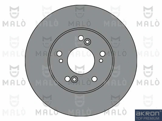 Disque de frein AKRON-MALÒ 1110462