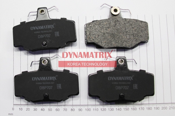 Kit de plaquettes de frein, frein à disque DYNAMATRIX DBP707