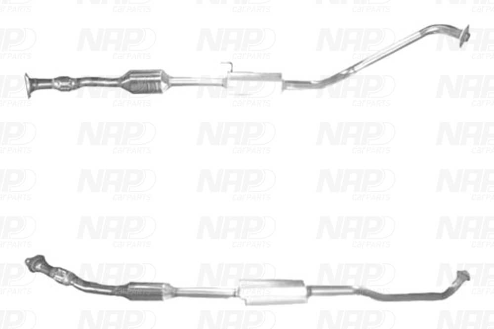 Catalyseur NAP carPARTS CAD10606