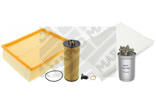 Kit de filtres MAPCO 68814