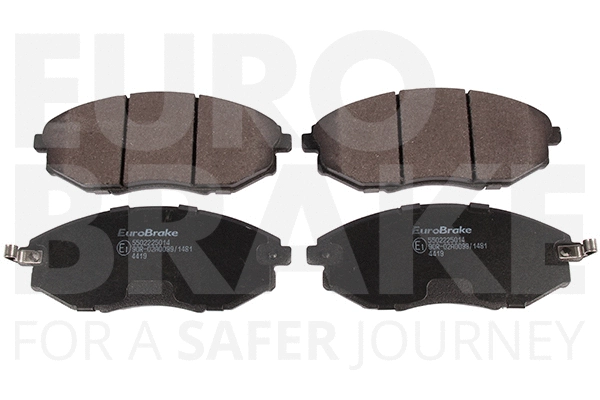 Kit de plaquettes de frein, frein à disque EUROBRAKE 5502225014