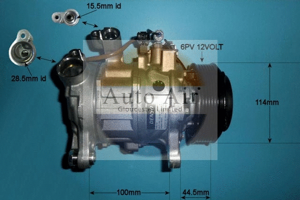 Compresseur, climatisation AUTO AIR GLOUCESTER 14-0089