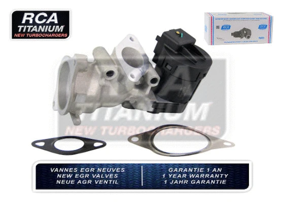 Vanne EGR RCA FRANCE EGRCA30