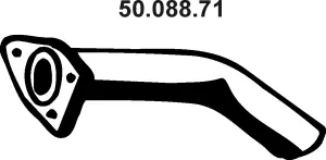 Tuyau d'échappement EBERSPÄCHER 50.088.71