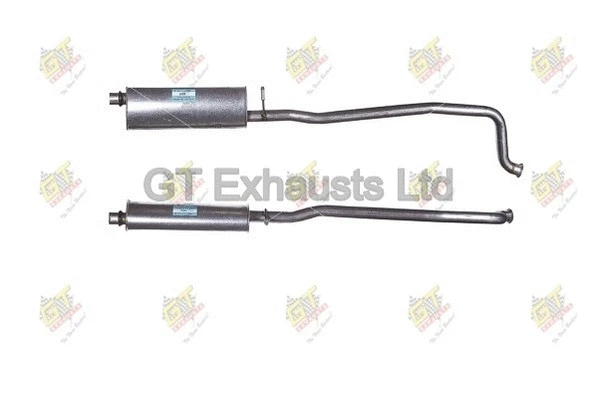 Silencieux central GT Exhausts GPG520